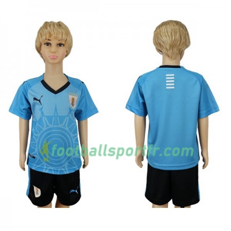 Tenue Uruguay Enfant Domicile Coupe du monde 2018 Maillot de Foot